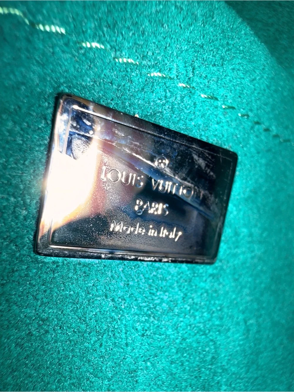 Louis Vuitton Spring Street PM Handbag (Blue Indien) FK5109